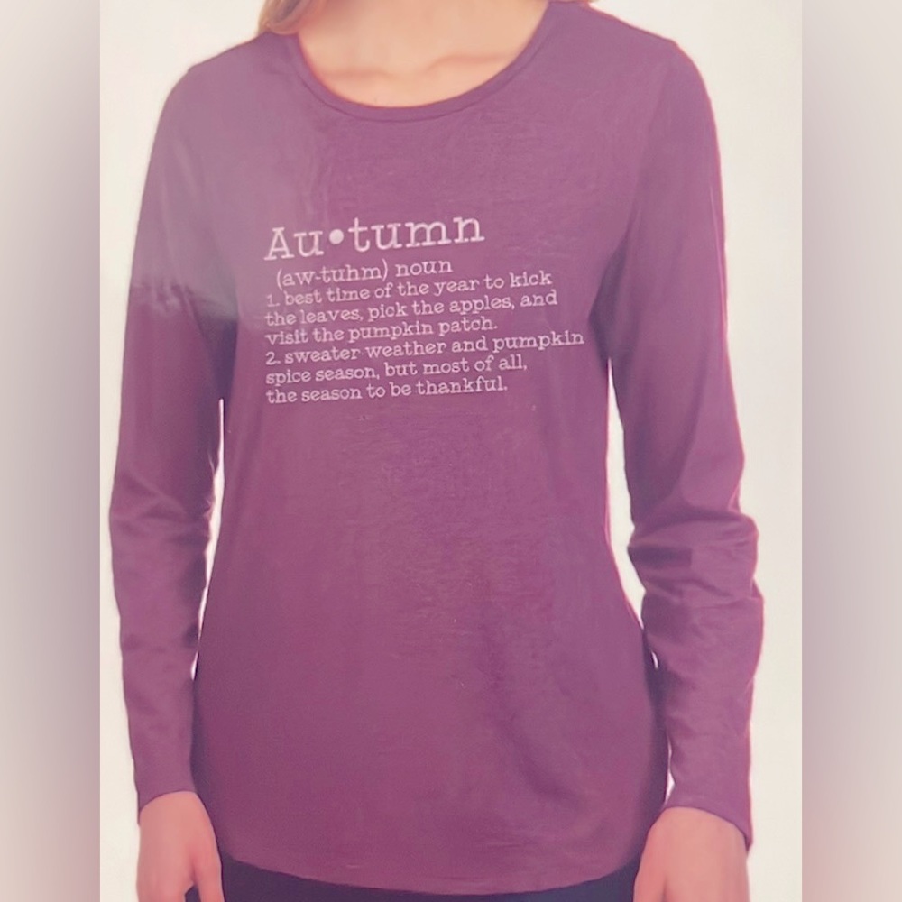 State of Mind Autumn Graphic Long Sleeve Tee